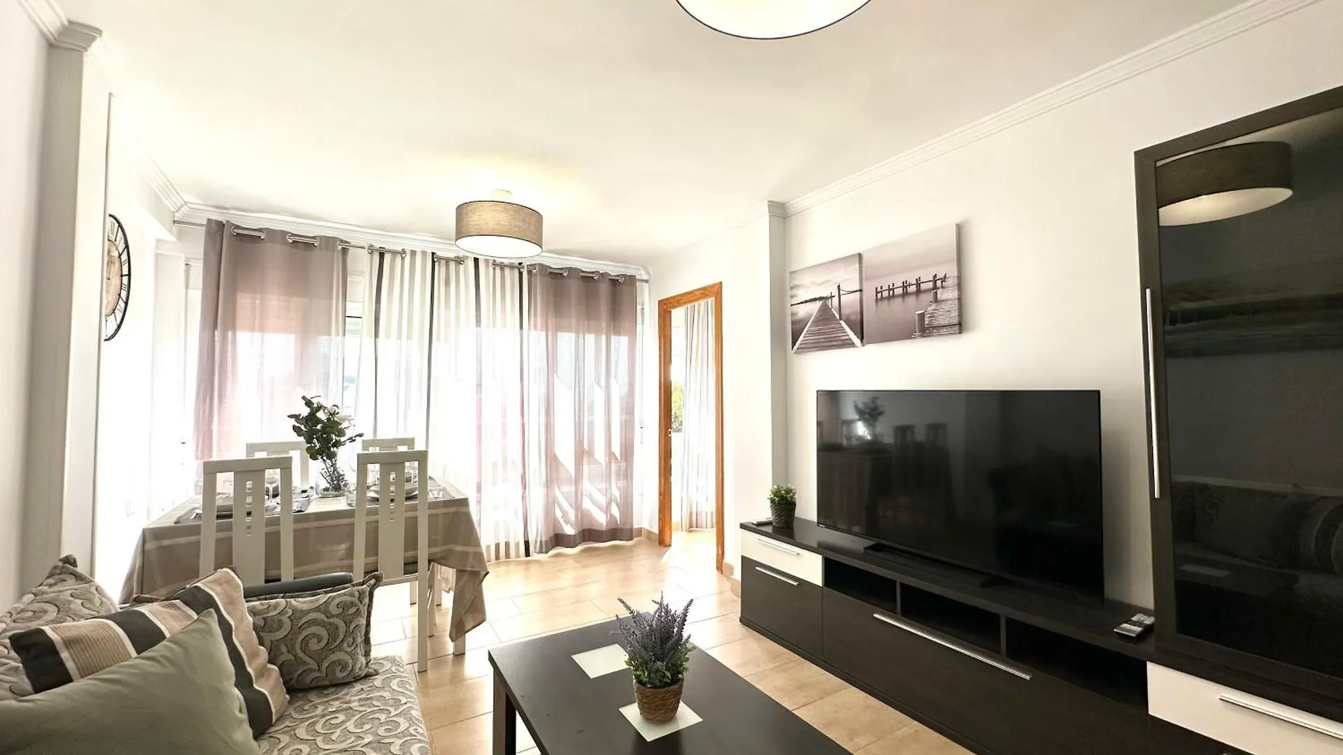Lägenhet Ter - Encantador Apartamento 2 Hab - Piscina- Wifi - Vistas Mar Benalmádena Spanien