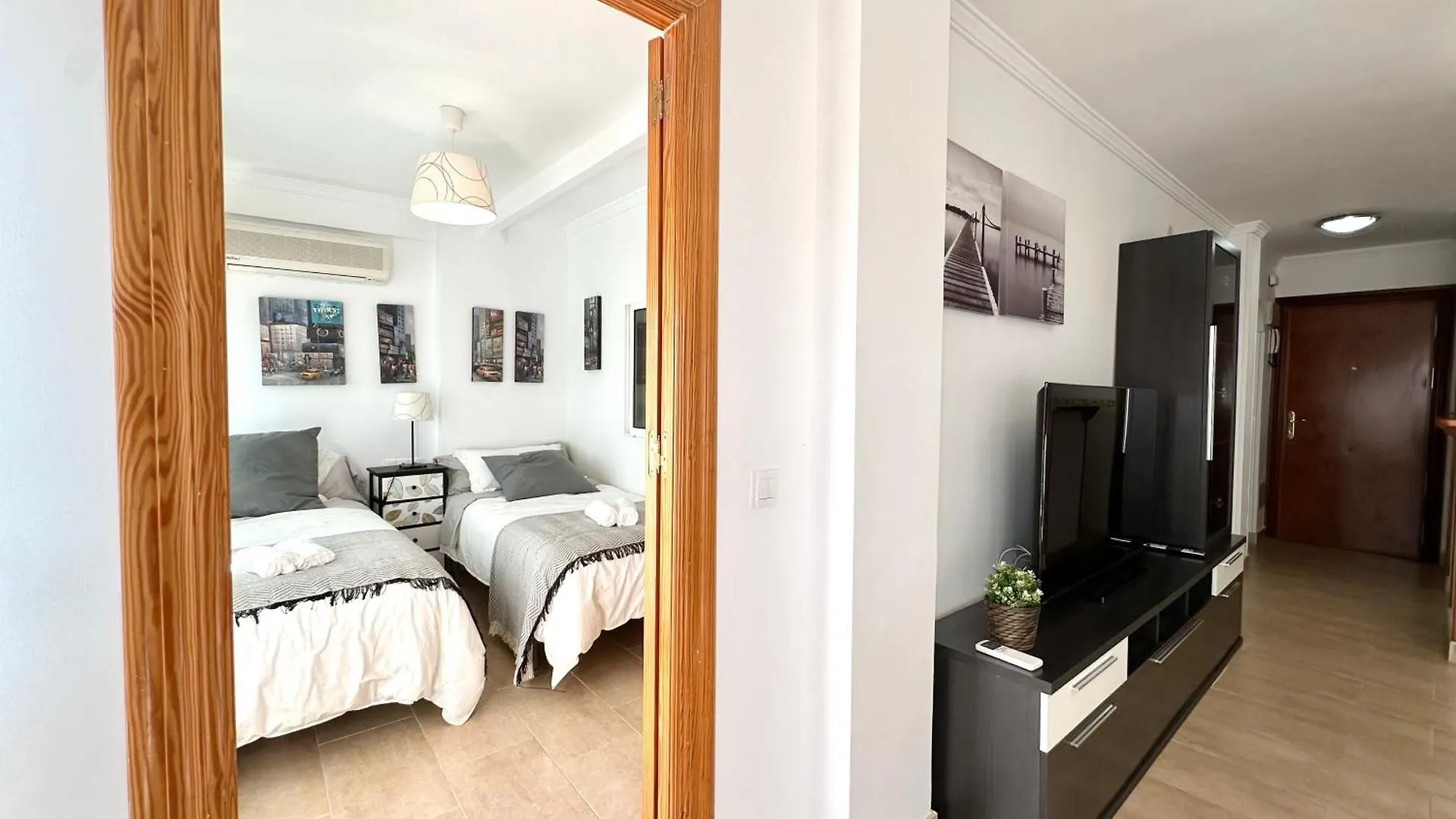 Lägenhet Ter - Encantador Apartamento 2 Hab - Piscina- Wifi - Vistas Mar Benalmádena